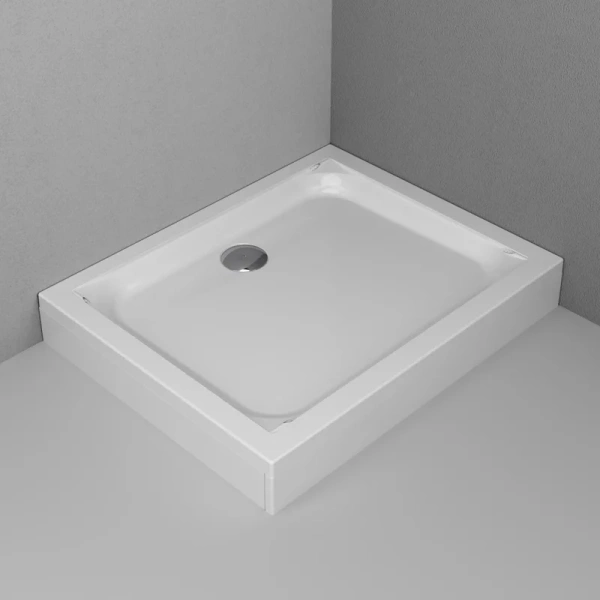 Душевой поддон Am.Pm Gem 120x90 см с сифоном W90T-404-12090W (детальная фотография), средние от 15 до 30 см
