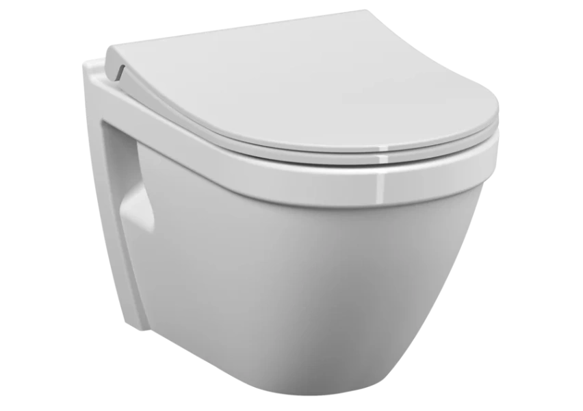 Унитаз с инсталляцией VitrA S50 с сиденьем микролифт и клавишей смыва 9003B003-7203 (детальная фотография) index_2