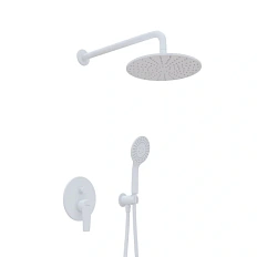 Душевой комплект Cezares Nautic белый матовый