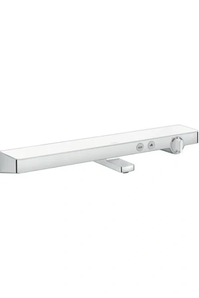 Смеситель для ванны Hansgrohe Shower Tablet Select 13183 термостатический (детальная фотография), современные, hi-tech, с элементами стекла