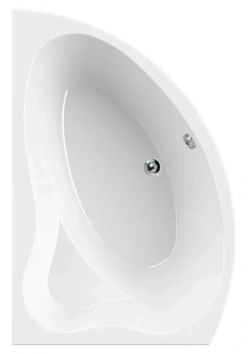 Ванна акриловая Cezares Tebe 150х100 см угловая, правосторонняя - фото 2