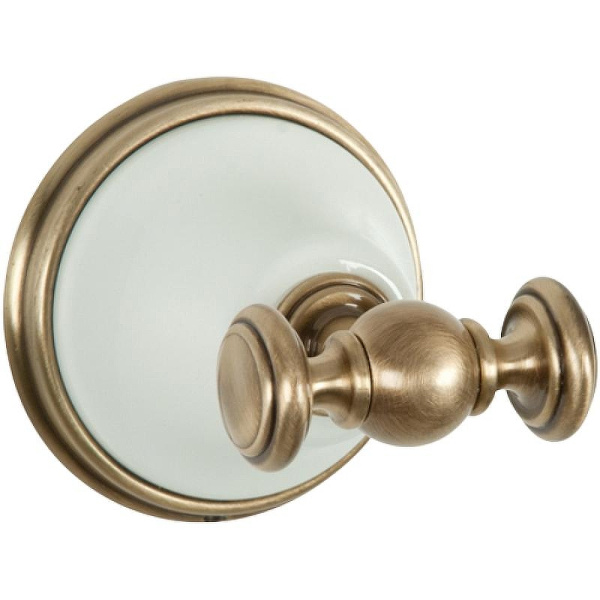 Крючок для ванной Tiffany World Harmony TWHA016 (детальная фотография), хром, бронза, золото, белые, комбинированные