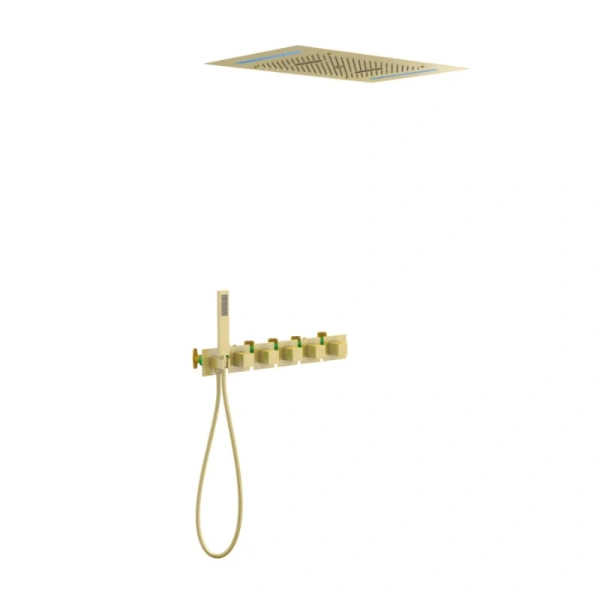 Душевой комплект Timo Petruma золото SX-5229/17SM (детальная фотография)