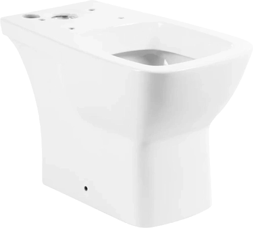Чаша для унитаза-компакта BelBagno Lago с горизонтальным выпуском - фото 1