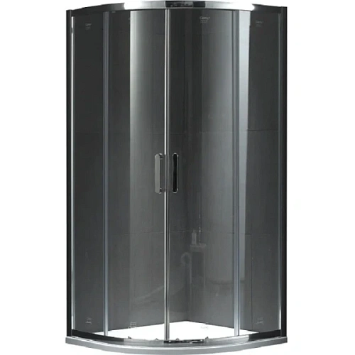 Душевой уголок Gemy Victoria 80х80 см стекло прозрачное - фото 1