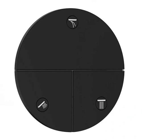 Переключатель потоков Hansgrohe ShowerSelect черный матовый - фото 1