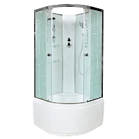 Душевая кабина Deto EM 100x100 см без крыши