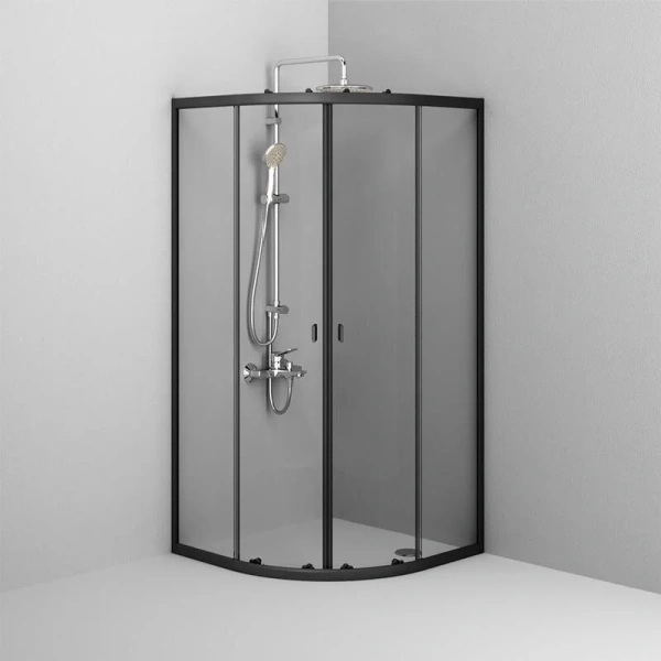 Душевой уголок AM.PM X-Joy 90x90 см без поддона W88G-205-090BT64 (детальная фотография), недорогие, стеклянные, угловые, без поддона