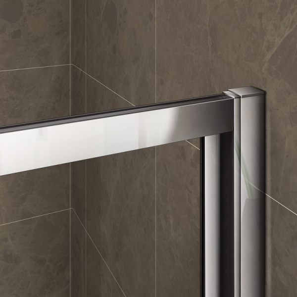 Душевой уголок Riho Hamar 2.0 90x90 см четверть круга G007002120 (детальная фотография), хром