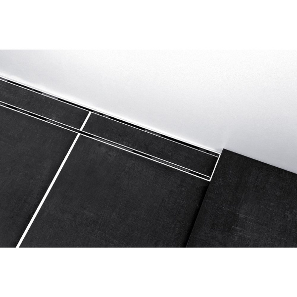 Основа для плитки Tece TECEdrainlinе plate II 150 см серебристый металлик 601572 (детальная фотография), решетка