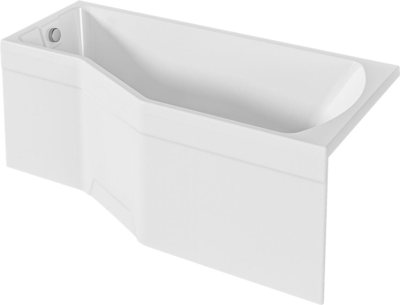 Ванна акриловая 1Marka Convey 150х75 см правая 01кон1575п (детальная фотография), современныe, hi-tech