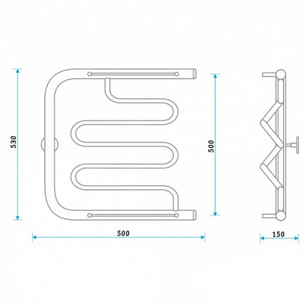 Схема (детальная фотография), хром