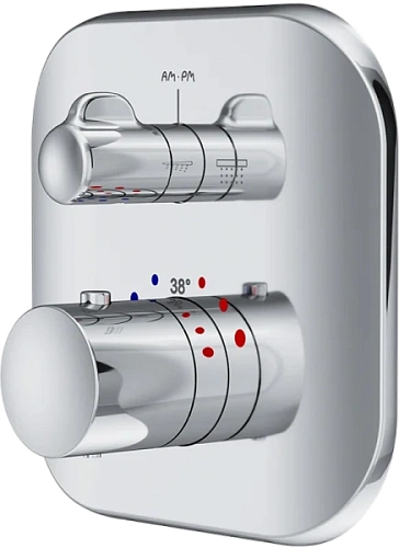 Смеситель для душа  AM.PM Sensation встраиваемый с термостатом - фото 1