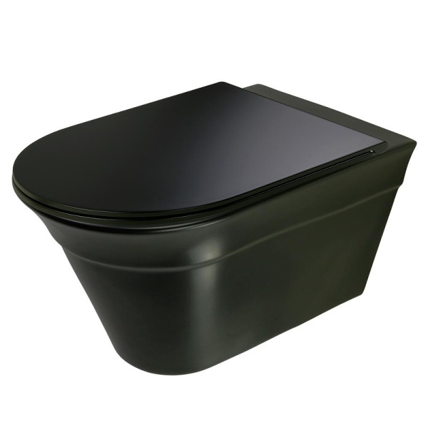 Унитаз подвесной Migliore Monaco черный 32063 (детальная фотография)