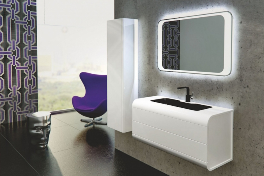 Мебель для ванной La Beaute YONNE 100 (детальная фотография), по запросу