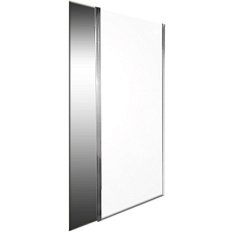 Душевое ограждение с правой зеркальной поворотной панелью, прозрачное 130, Jacob Delafon Contra C22WP90R-MZ