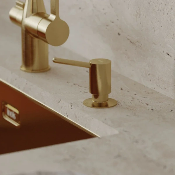 Дозатор IDDIS Kitchen золото матовое SDIMG00i59 (детальная фотография), в наличии index_1