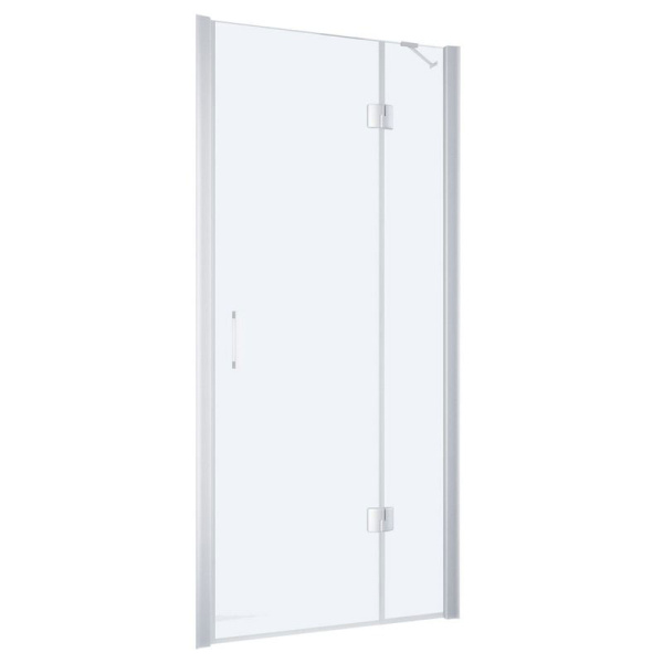 Душевая дверь профиль матовый хром стекло прозрачное Vegas-glass AFP NOVO 110 07 01 R (детальная фотография)