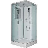 Душевая кабина Niagara Premium 100х100 см профиль хром