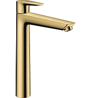 Смеситель для раковины Hansgrohe Talis E полированное золото