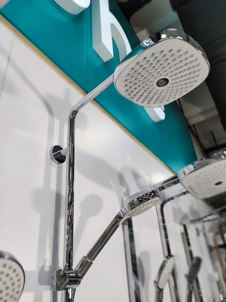 Душевая стойка Hansgrohe Croma Select E белый/хром 27352400 (детальная фотография), в наличии