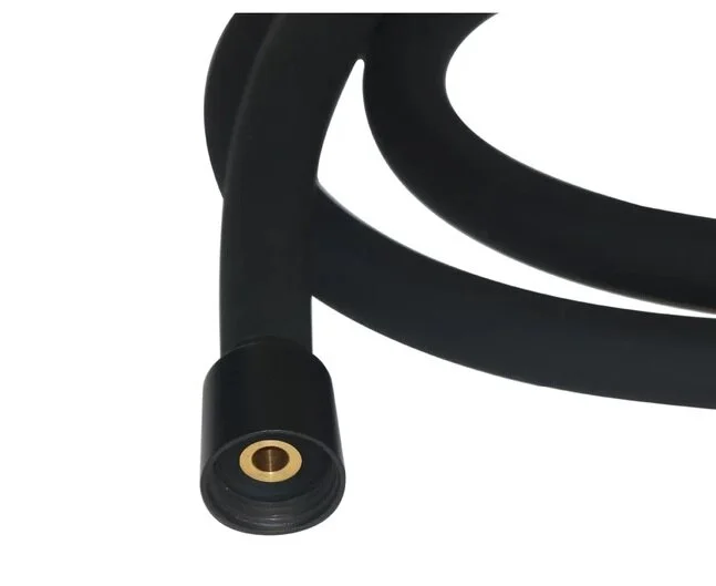 Шланг для душа IDDIS Optima Home силиконовый черный матовый OPH12BLi19 (детальная фотография), современные, hi-tech