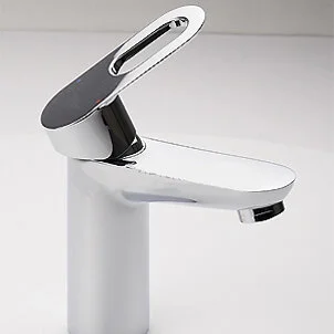 Смеситель для раковины Grohe BauLoop 23336000 (детальная фотография), хром