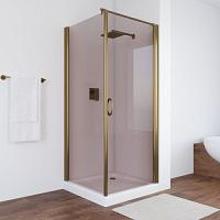Душевой уголок профиль бронза стекло бронза Vegas-glass