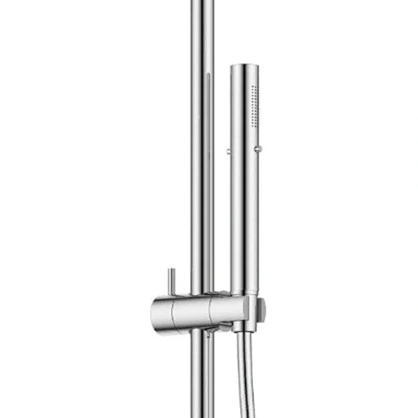 Душевая стойка CEZARES ECO хром ECO-CVD-T-01 (детальная фотография), с изливом