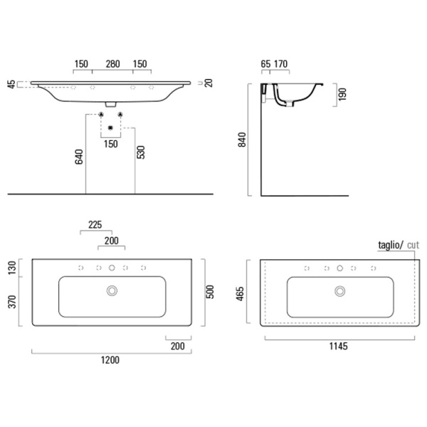 Схема (детальная фотография), белые