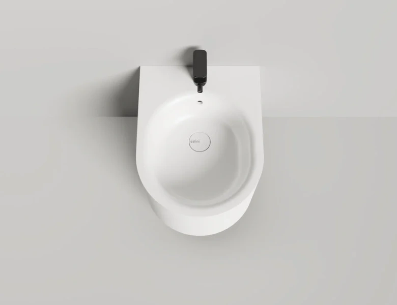 Биде подвесное Salini Gemelli покраска по RAL полностью 250121MF (детальная фотография), черные, цветные