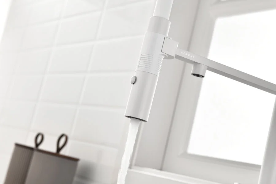 Смеситель для питьевой воды Paulmark Gravity белый матовый Gr213888-WH (детальная фотография), в наличии