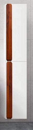 Шкаф-пенал подвесной BelBagno Aurora 33 см pietra bianca правосторонний - фото 11