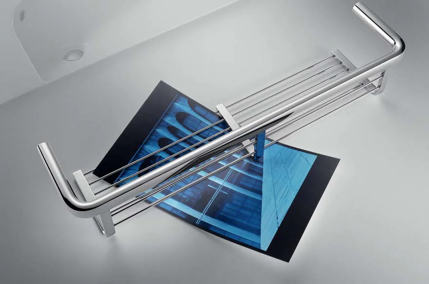 Полочка для ванной Colombo Lulu B6233 решетка (детальная фотография), современные, hi-tech