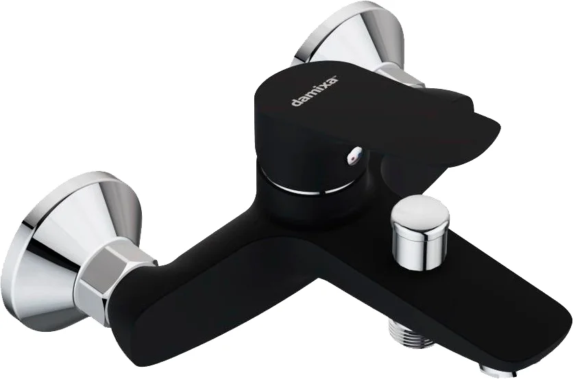 Душевой комплект Dorff Comfort черный D0708010BL (детальная фотография), современные, hi-tech