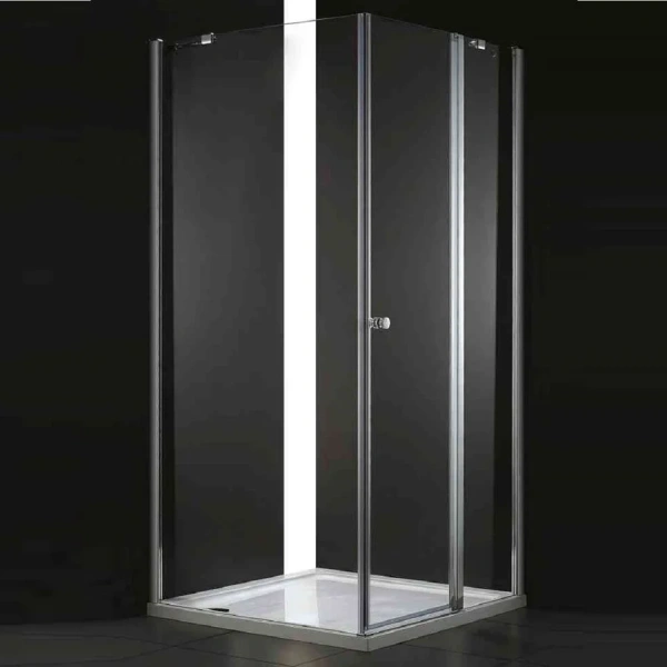 Душевой уголок Cezares Elena 90x90 см стекло прозрачное ELENA-W-A-12-90-C-Cr (детальная фотография)