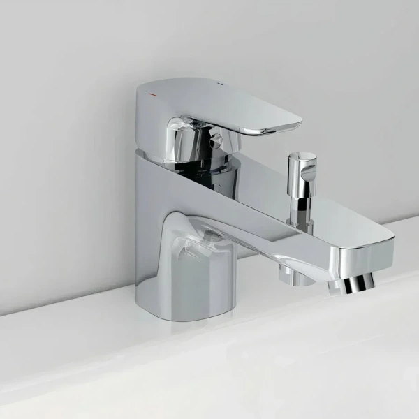 Смеситель для ванны Ideal Standard Ceraplan III хром B0769AA (детальная фотография), современные, hi-tech