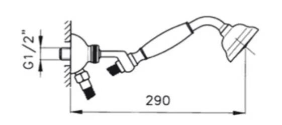 Душевая лейка Nicolazzi Doccia C7104 (детальная фотография), душевые лейки