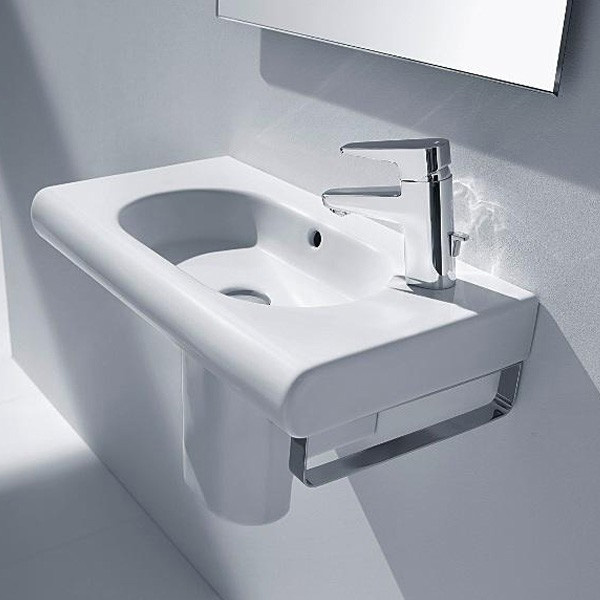 Раковина правая 60х32 см Roca Meridian-N 32724T000 (детальная фотография), по запросу