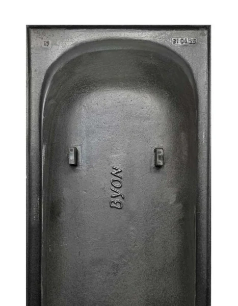 Ванна чугунная Byon Milan 180 x 75 см прямоугольная, белый, Ц0000198 (детальная фотография), приставные, встраиваемые