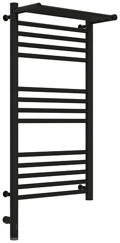 Полотенцесушитель электрический Сунержа Богема 3.0 40х80 см правый черный матовый - фото 2