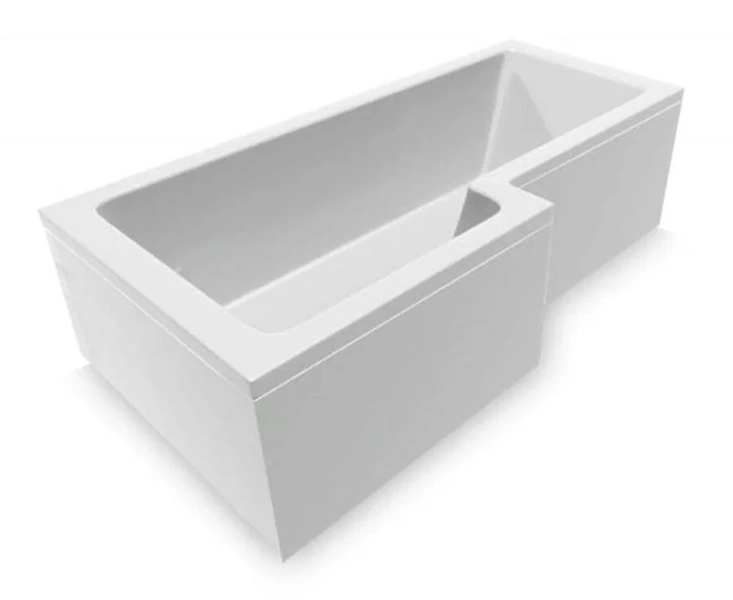 Ванна акриловая Vayer Options 165 х 70/85 L/R см Гл000023294 (детальная фотография), без гидромассажа