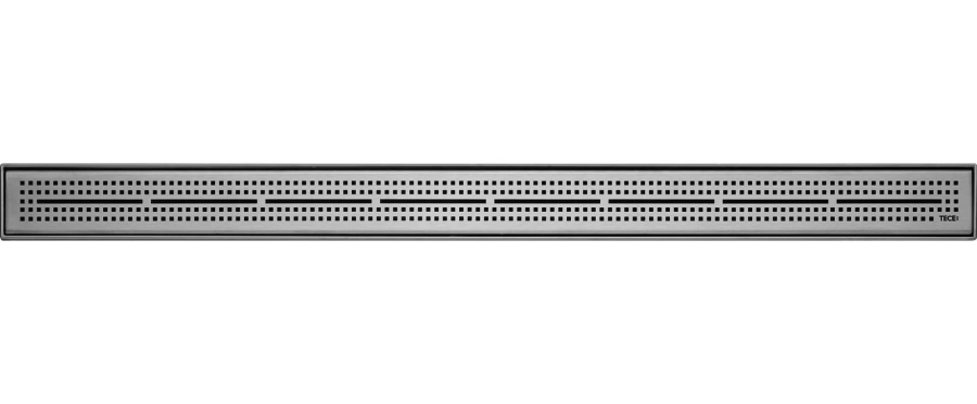 Решётка для слива из нержавеющей стали, 100 см, цвет хром, Tece TECEdrainline quadratum 601050 (детальная фотография), в наличии index_1