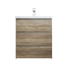 Тумба под раковину напольная Am.Pm Gem S 75 см cветлый дуб