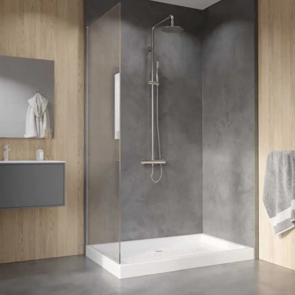 Душевой поддон RGW Ceramics RGW CR-147 19170374-01 140х70 (детальная фотография), белые