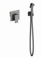 Гигиенический душ со смесителем Timo Selene черный
