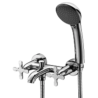 Смеситель для ванны и душа, хром Lemark Duetto LM5712C