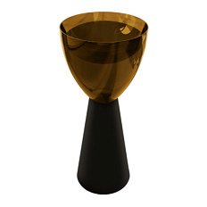 Раковина напольная Abber Kristall черный/оливковый