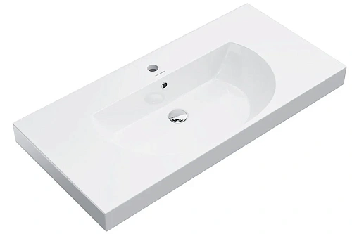 Раковина Kerama Marazzi Buongiorno 100 см с крепежом - фото 2