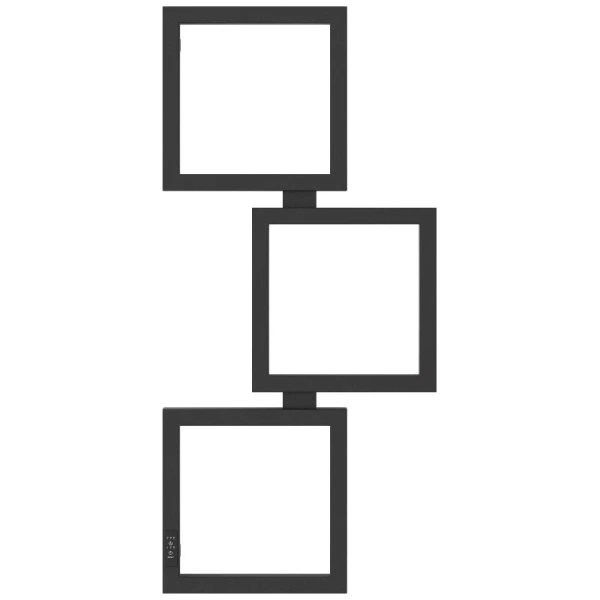 Полотенцесушитель электрический Сунержа Этюд 50х105 см левый темный титан муар 15-0846-1050 (детальная фотография)